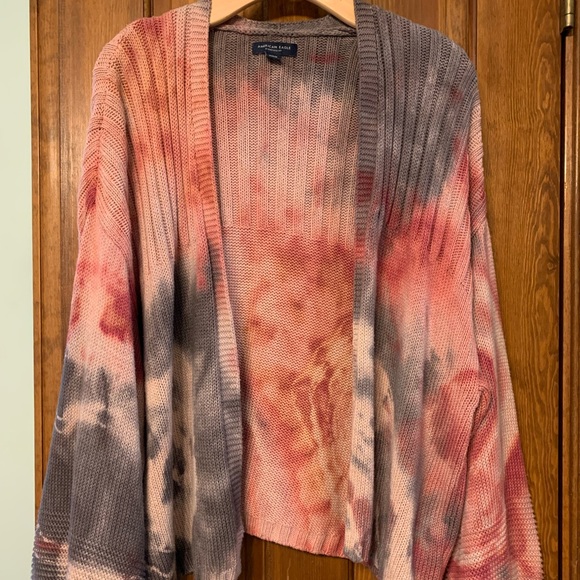 American Eagle Outfitters Sweaters - American Eagle cropped hand dyed cardigan